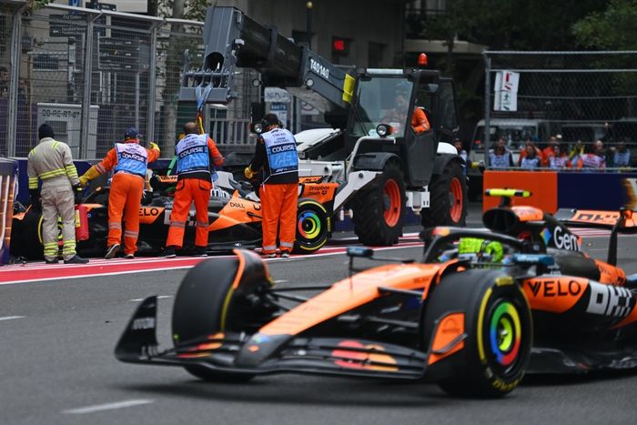 Lando Norris, McLaren, Oscar Piastri, McLaren