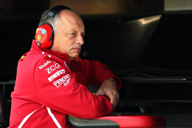 Frederic Vasseur, directeur de la Scuderia Ferrari