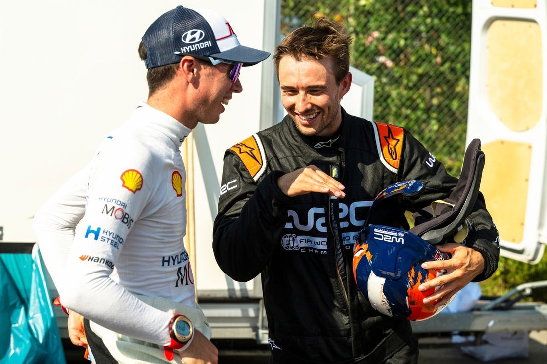 Martijn Wydaeghe, Hyundai World Rally Team z Coreyem Funkiem