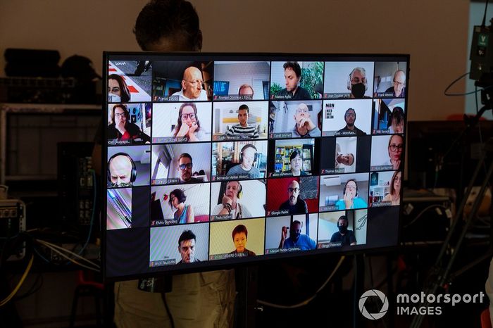 Conferencia de prensa vía Zoom