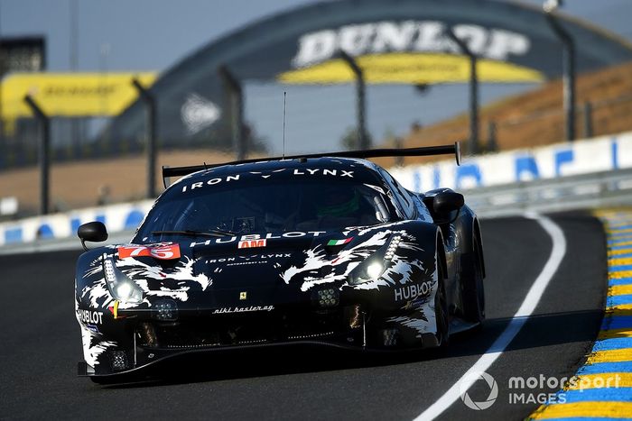 #75 Iron Lynx Ferrari 488 GTE Evo: Rino Mastronardi, Matteo Cressoni, Andrea Piccini