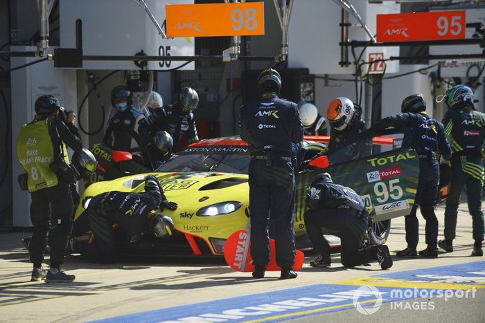 #95 Aston Martin Racing Aston Martin Vantage AMR: Marco Sorensen, Nicki Thiim, Richard Westbrook