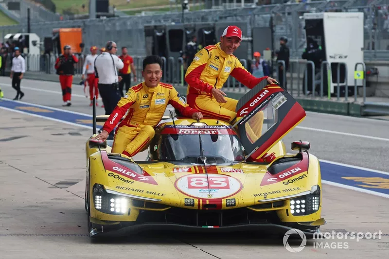#Ferrari 499P AF Corse n°83 : Robert Kubica, Robert Shwartzman, Yifei Ye
