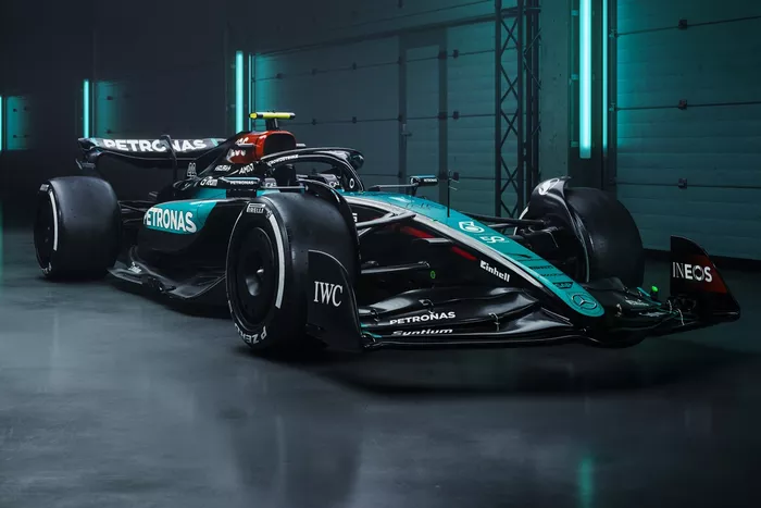 メルセデスW15特別カラーリング   