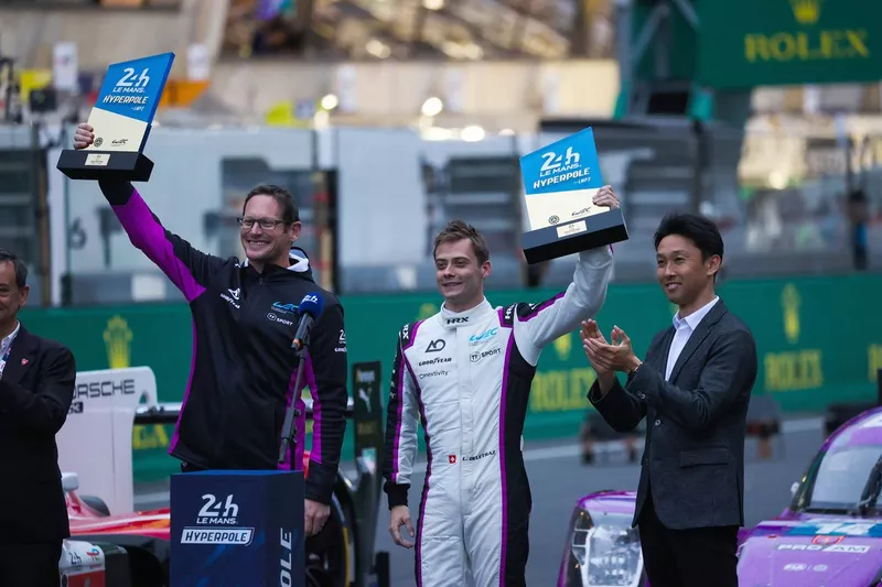 Pole sitter LMP2 #14 AO by TF Oreca 07 : Gibson : Louis Deletraz