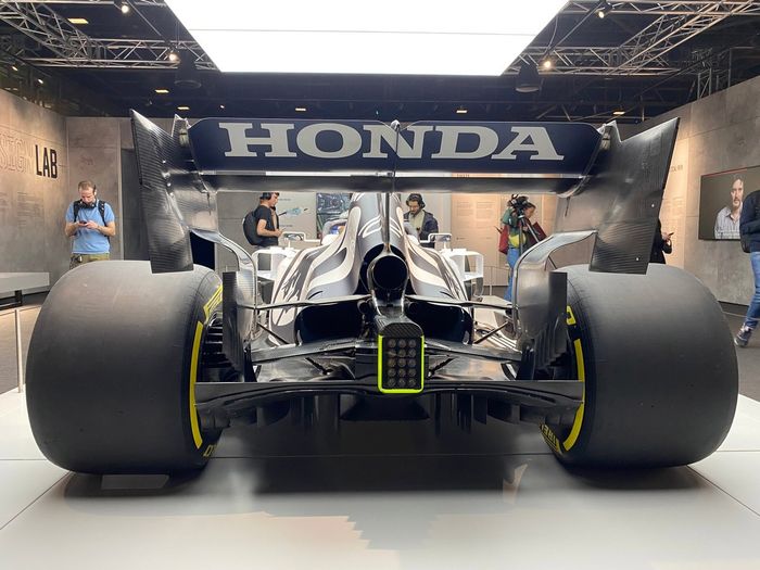 Exhibición de F1 en Madrid