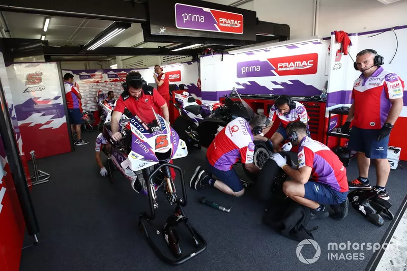 Pramac Racing bikes