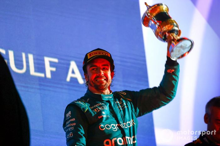 116- Fernando Alonso, 3º en el GP de Bahrein 2023 con Aston Martin