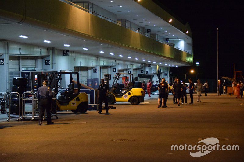 El circuito de Suzuka se prepara para la llegada del tifón Hagibis