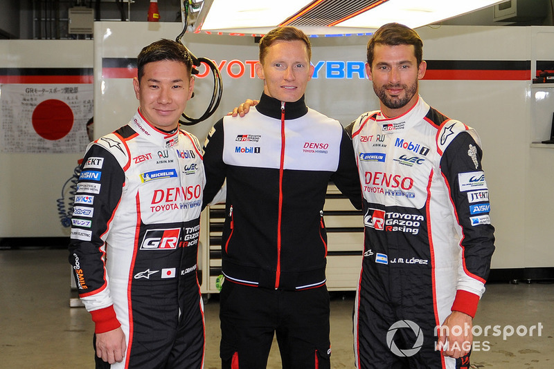 Pole position pour Mike Conway, Kamui Kobayashi, Jose Maria Lopez, Toyota Gazoo Racing