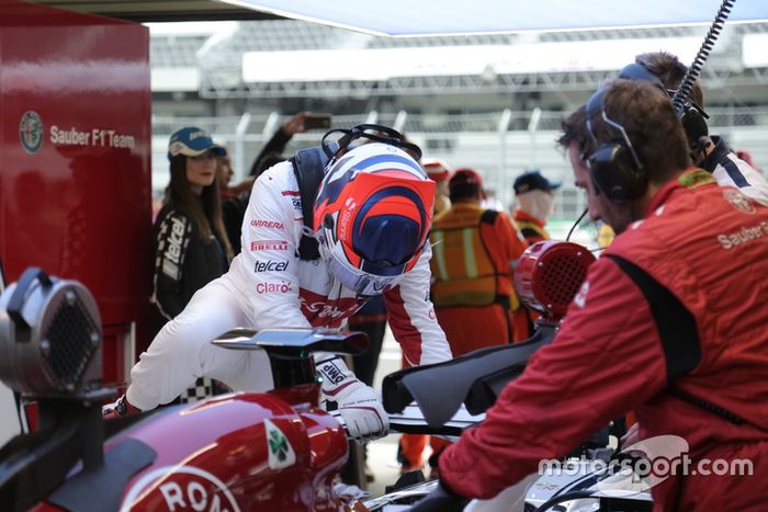 Tatiana Calderón, Sauber C37 piloto de prueba