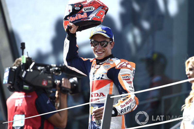 Second place Marc Marquez, Repsol Honda Team