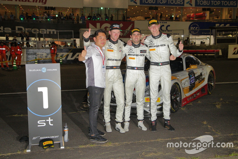 10 horas de Suzuka: Maro Engel, Rafael Marcello, Tristan Wotier, Mercedes-AMG Team GruppeM Racing