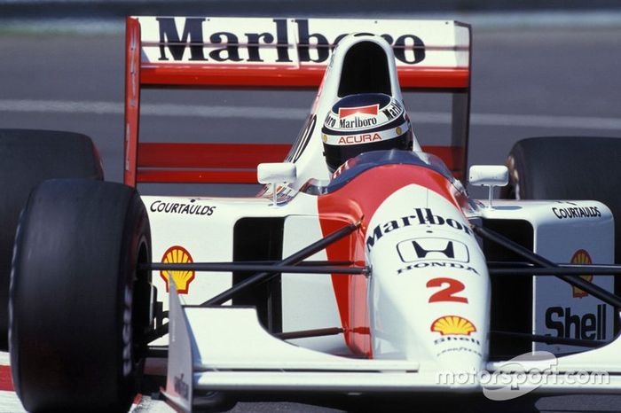 68. Gerhard Berger - McLaren MP4-7A-Honda - GP do Canadá de 1992