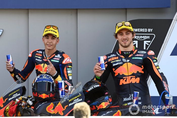 Raul Fernandez, Red Bull KTM Ajo, Remy Gardner, Red Bull KTM Ajo