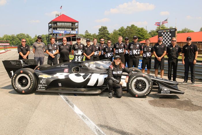 Tatiana Calderón, A.J. Foyt Enterprises