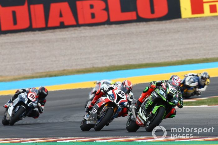 Leon Haslam, Kawasaki Racing Team, Tom Sykes, BMW Motorrad WorldSBK Team