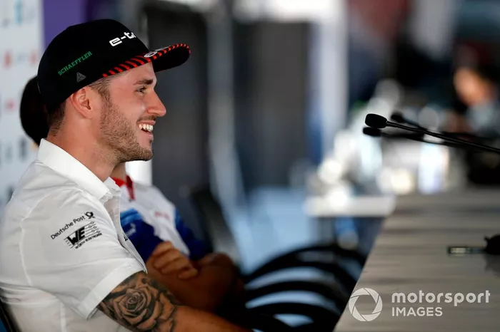 Daniel Abt, Audi Sport ABT Schaeffler, durante la conferenza stampa