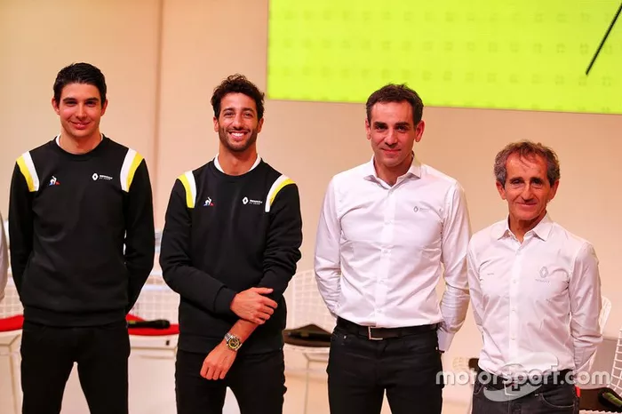 Daniel Ricciardo, Esteban Ocon, Renault F1 Team