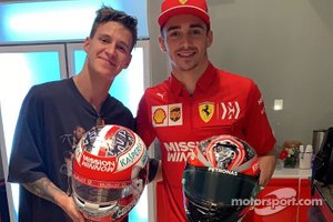 Fabio Quartararo e Charles Leclerc