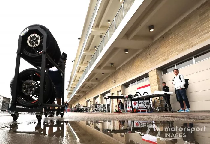 Paddock mojado