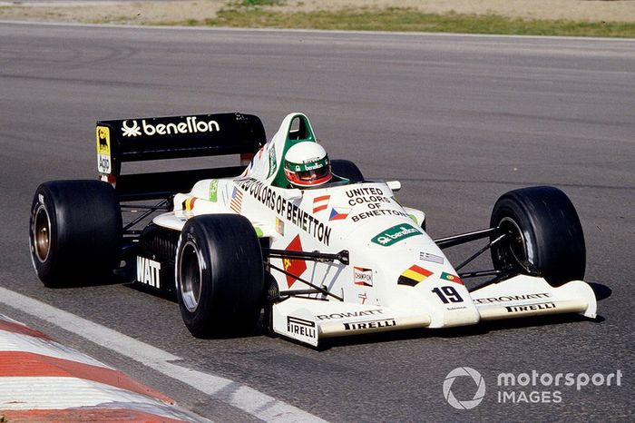 Teo Fabi, Toleman TG185 Hart