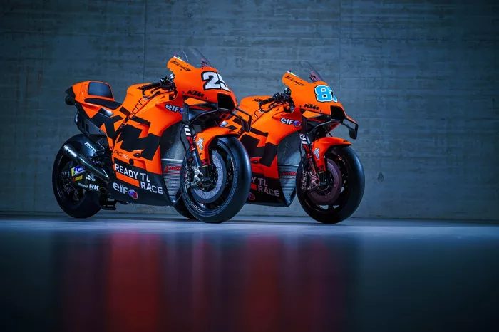 Les livrées de l'équipe Tech3 KTM