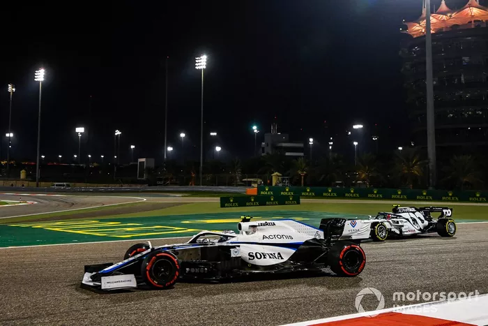 Nicholas Latifi, Williams FW43, Pierre Gasly, AlphaTauri AT01