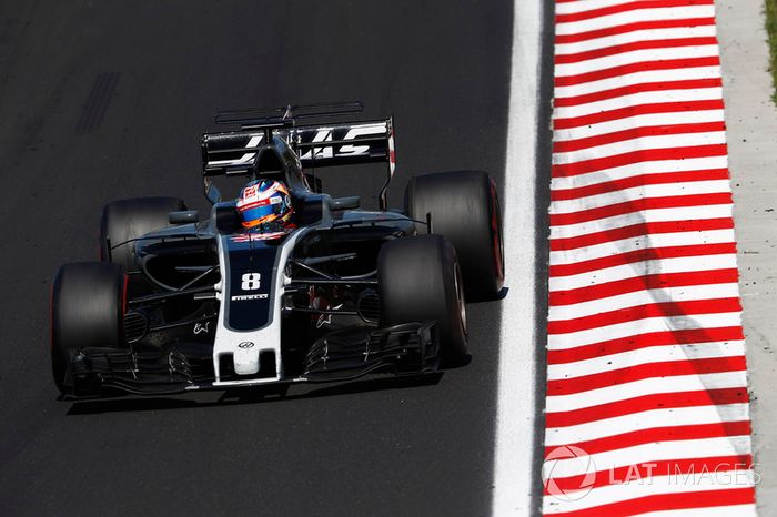  Romain Grosjean, Haas F1 Team VF-17