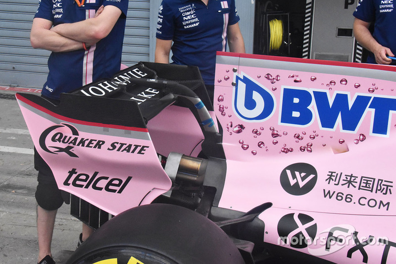 Sahara Force India VJM10 rear detail