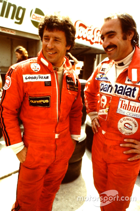 Clay Regazzoni és Mario Andretti