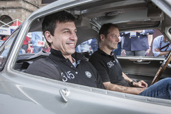 Aldo Costa e Toto Wolff, Mercedes 300 SL W 194 Prototype