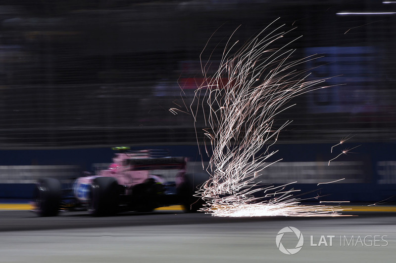 Funkenflug: Esteban Ocon, Sahara Force India VJM10