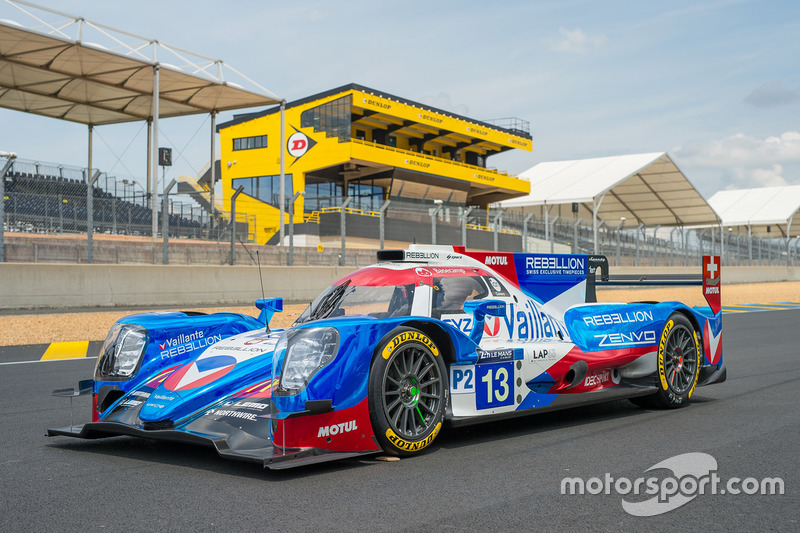 #13 Vaillante Rebellion Racing Oreca 07 Gibson: Mathias Beche, David Heinemeier Hansson, Nelson Piquet Jr.