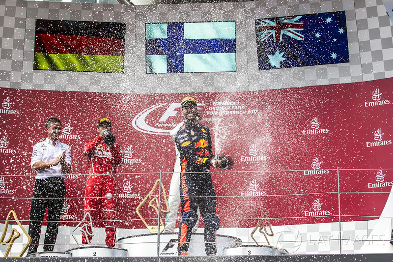 Подіум: третє місце Даніель Ріккардо, Red Bull Racing