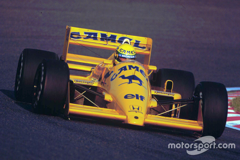 #12: Ayrton Senna, Team Lotus 99T, Honda