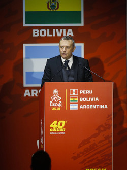 Etienne Lavigne, director de carrera Dakar
