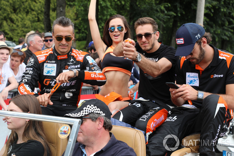 #26 G-Drive Racing Oreca 07 Gibson: Roman Rusinov, Andrea Pizzitola, Jean-Eric Vergne