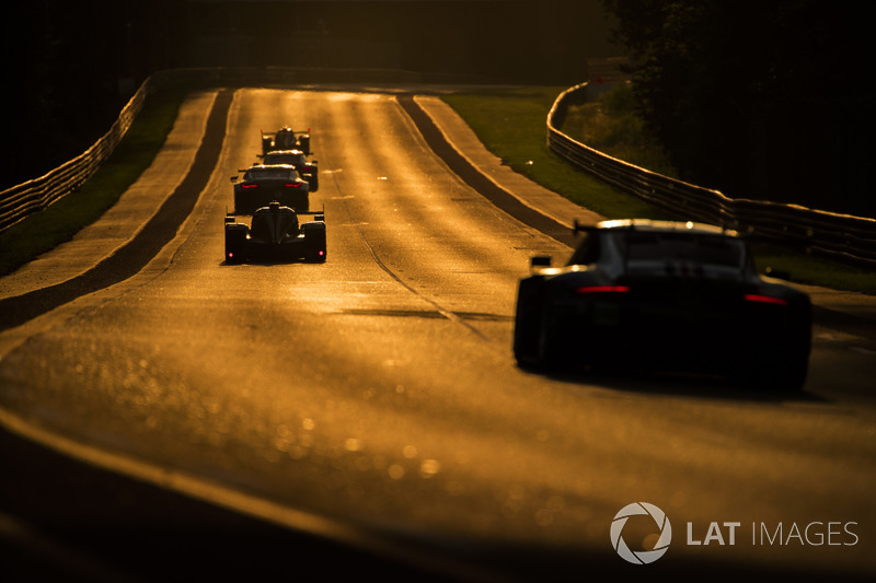 Sunset at Le Mans