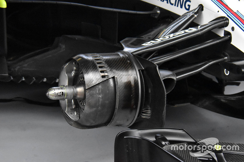 Передние тормоза Williams FW41