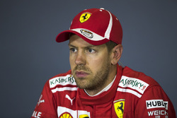 Sebastian Vettel, Ferrari en conférence de presse