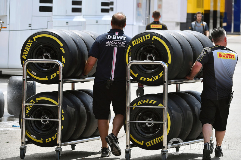 Force India F1 Mecánica y neumáticos Pirelli