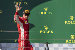 Kimi Raikkonen, Ferrari sur le podium
