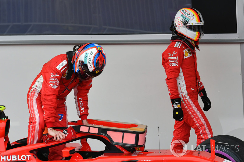 Kimi Raikkonen, Ferrari, Sebastian Vettel, Ferrari