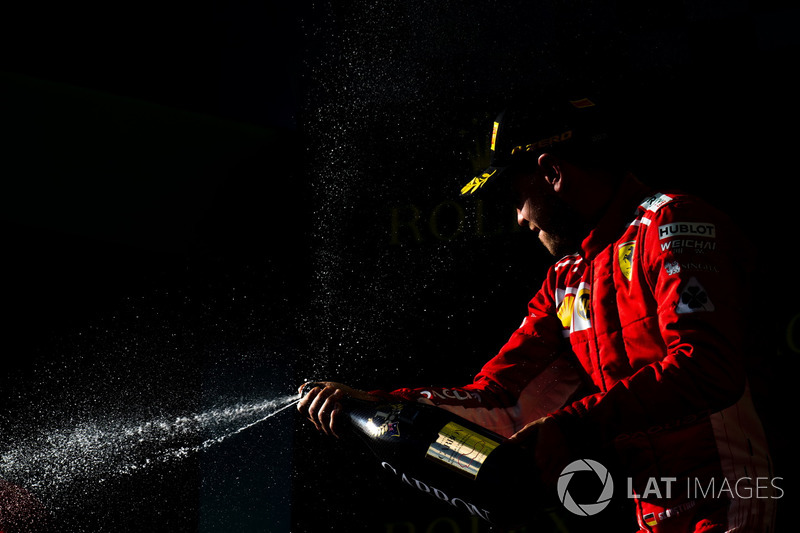 Переможець Себастьян Феттель, Ferrari