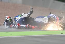 Jorge Lorenzo, Yamaha Factory Racing accidente