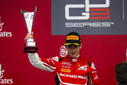 Podium: 2. Charles Leclerc, ART Grand Prix