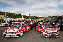 Kevin Eriksson, Olsbergs MSE, et Niclas Grönholm, Olsbergs MSE
