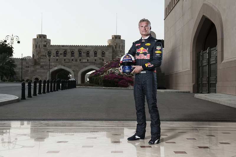 David Coulthard, Red Bull Racing during a show run in Oman