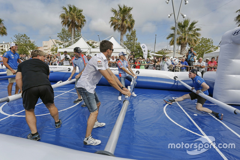 Ott Tanak, Hennibg Solberg, Mads Ostberg, Jari-Matti Latvala, Eric Camilli, Martin Prokop, Andreas M